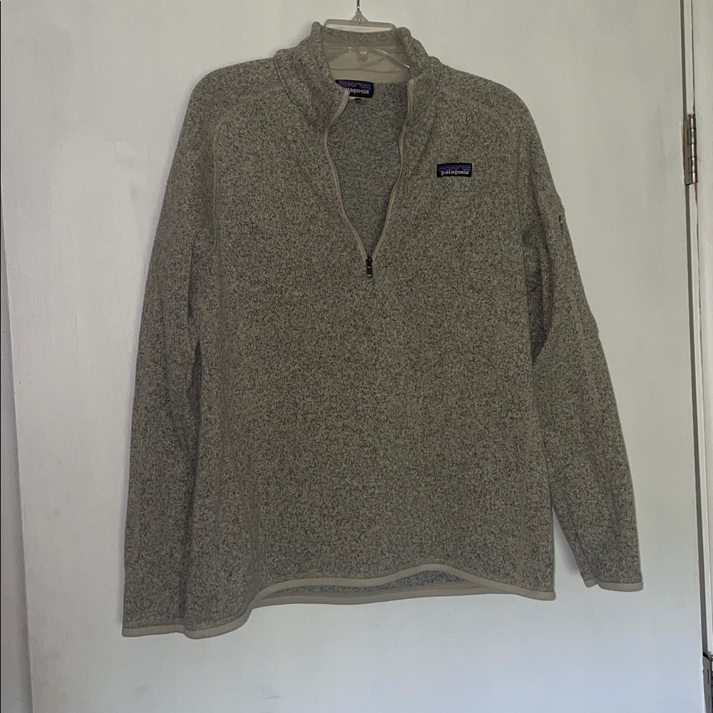 Patagonia Women’s Zip-Up Sweater in Gray